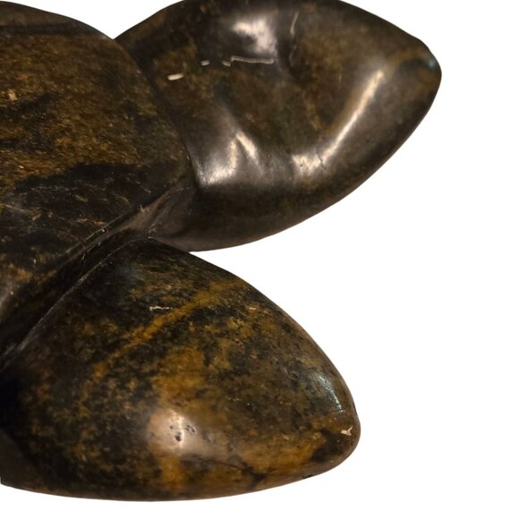 Carved Stone Family Sculpture Trio Statue Home Decor Carving 8 inch - Picture 7 of 16